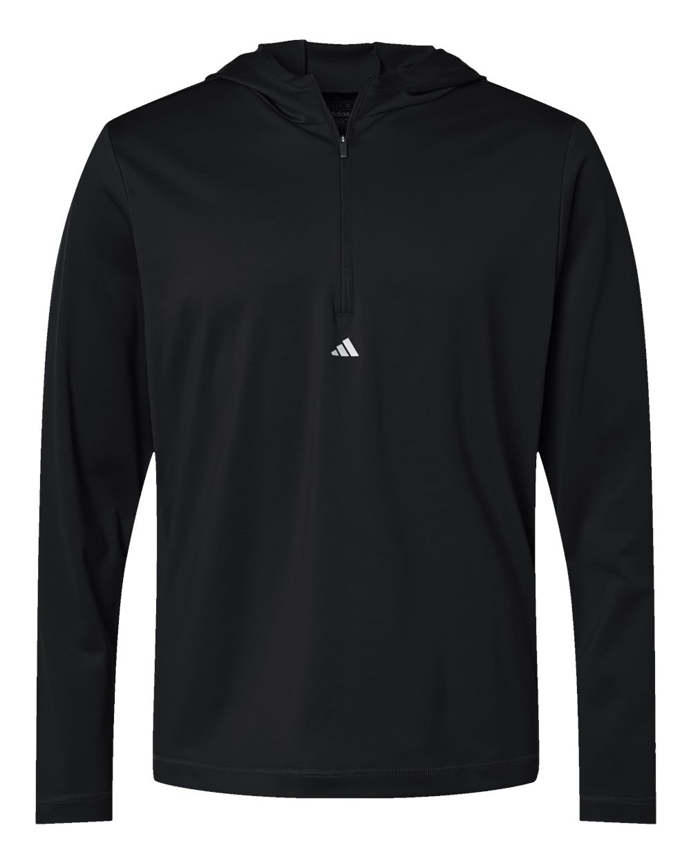 Men's Lightweight Quarter-Zip Hooded Pullover | A596
