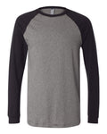 Men's Long Sleeve Jersey Baseball Tee | 3000
