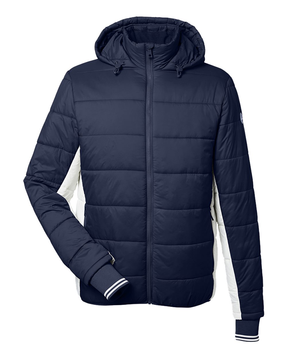 Men's Nautical Mile Hooded Puffer Jacket | N17186