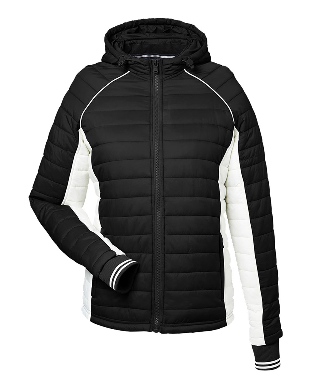 Women's Nautical Mile Hooded Puffer Jacket | N17187