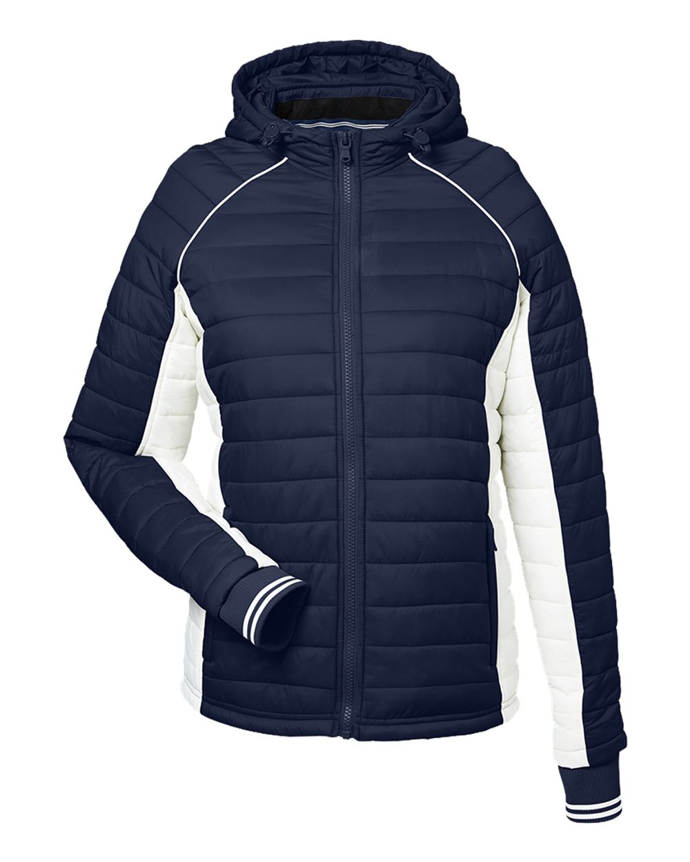 Women's Nautical Mile Hooded Puffer Jacket | N17187