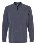 Men's Henley Long Sleeve T-Shirt | A597