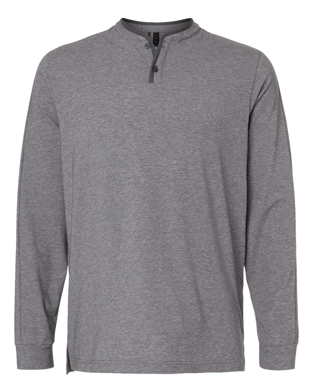 Men's Henley Long Sleeve T-Shirt | A597