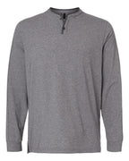 Men's Henley Long Sleeve T-Shirt | A597