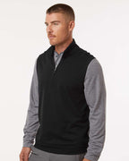 Men's Club Quarter-Zip Vest | A599