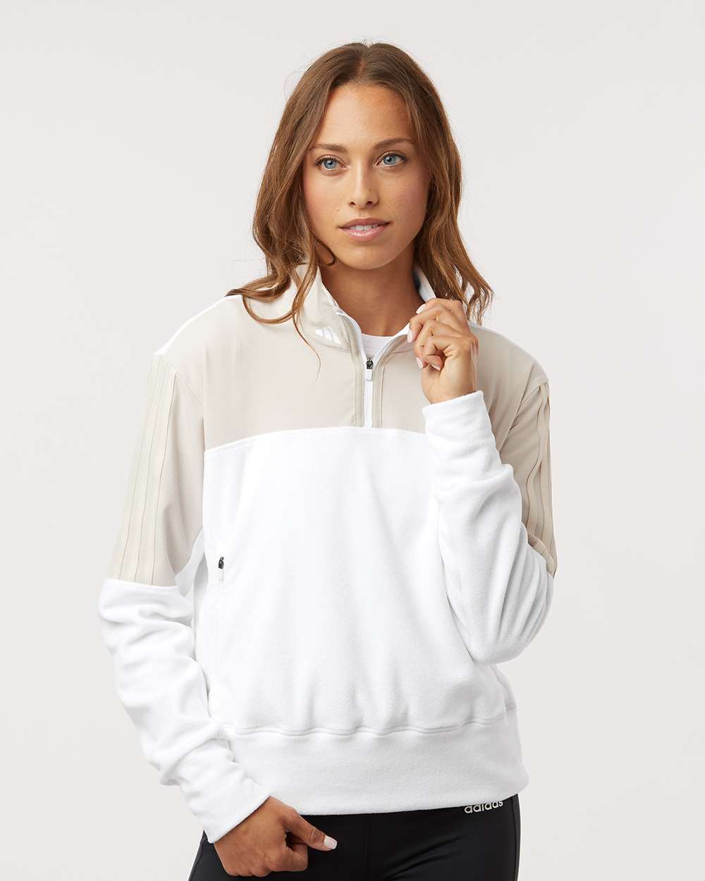 Women's Fleece Quarter-Zip Pullover | A601