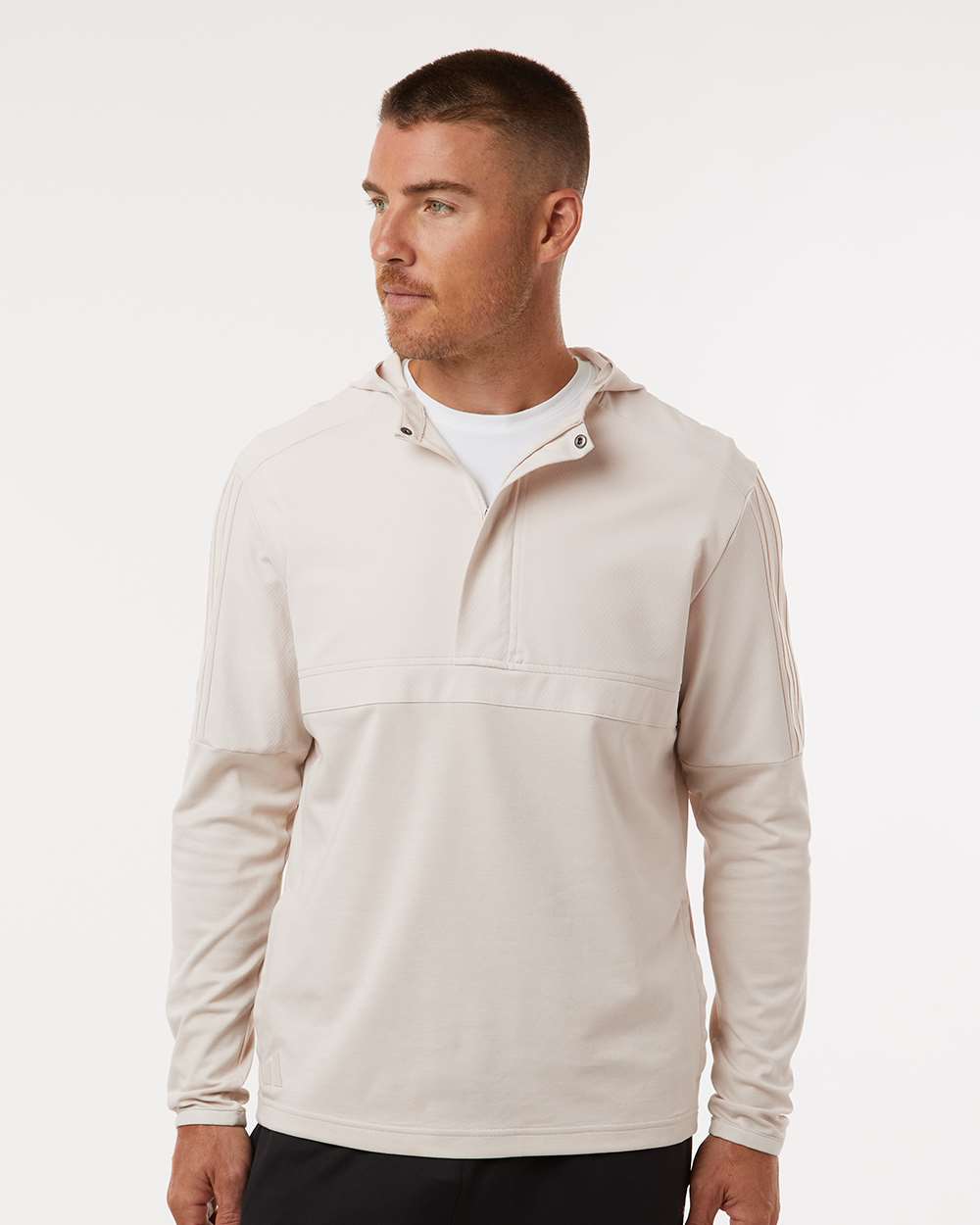 Men's Half-Zip Hooded Anorak | A607