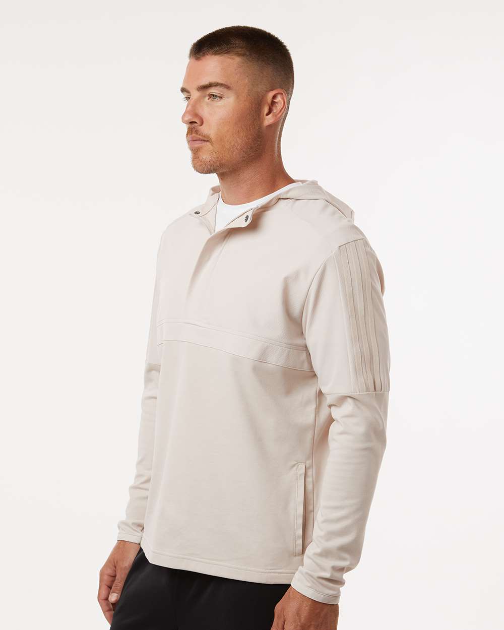 Men's Half-Zip Hooded Anorak | A607