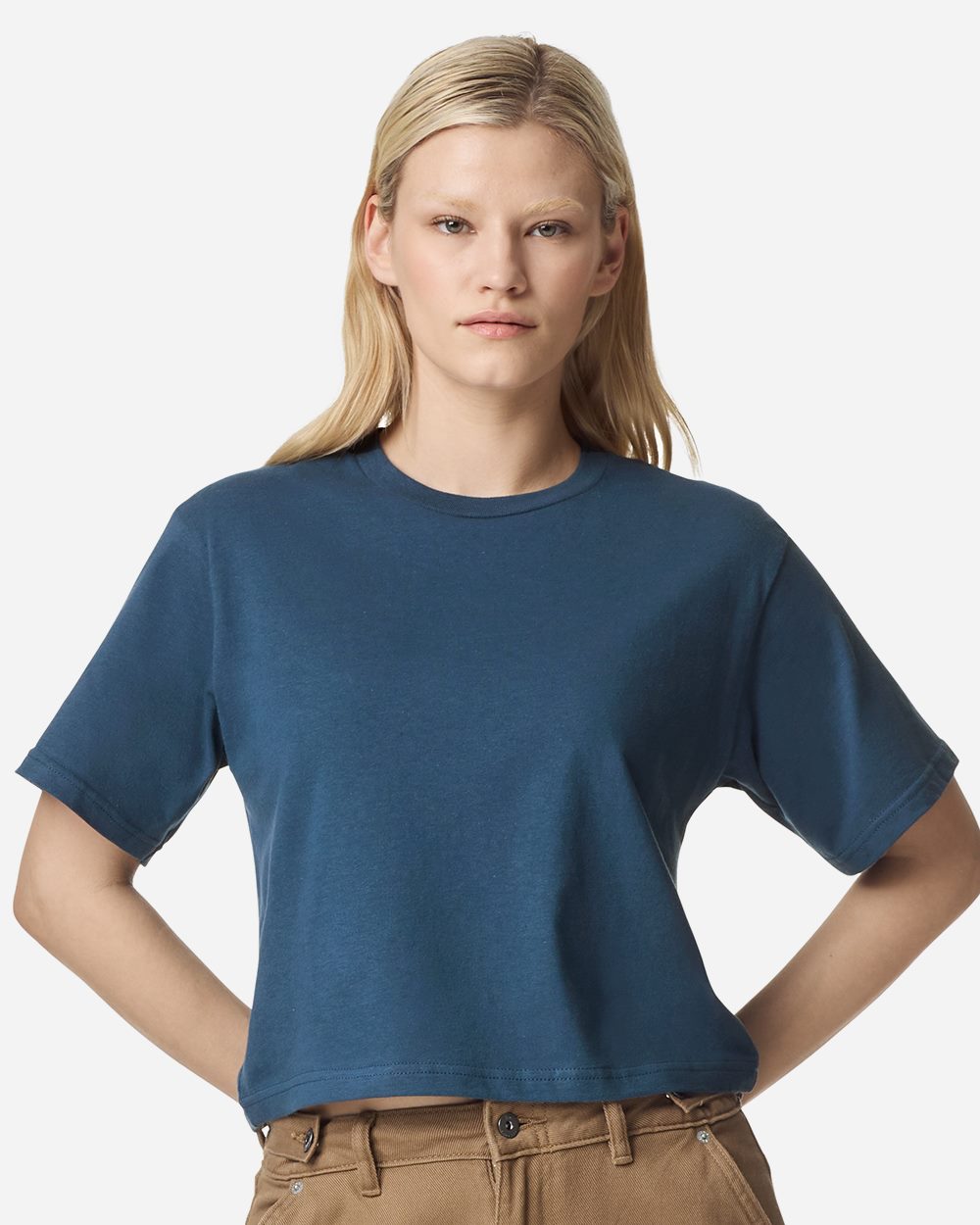 Women's Fine Jersey Boxy Tee | 102