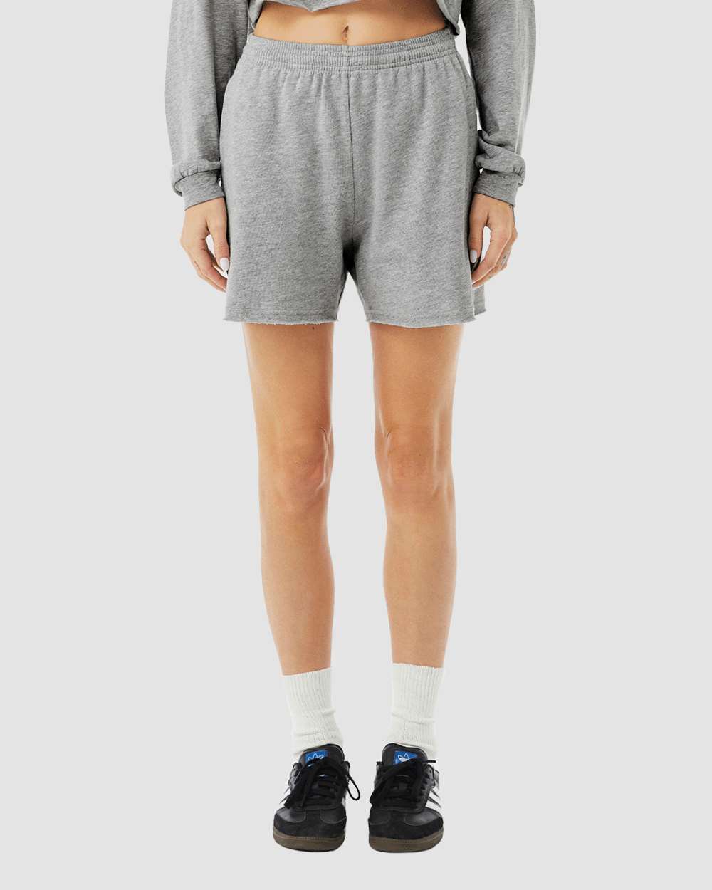 Women's Cutoff Fleece Shorts | 3787