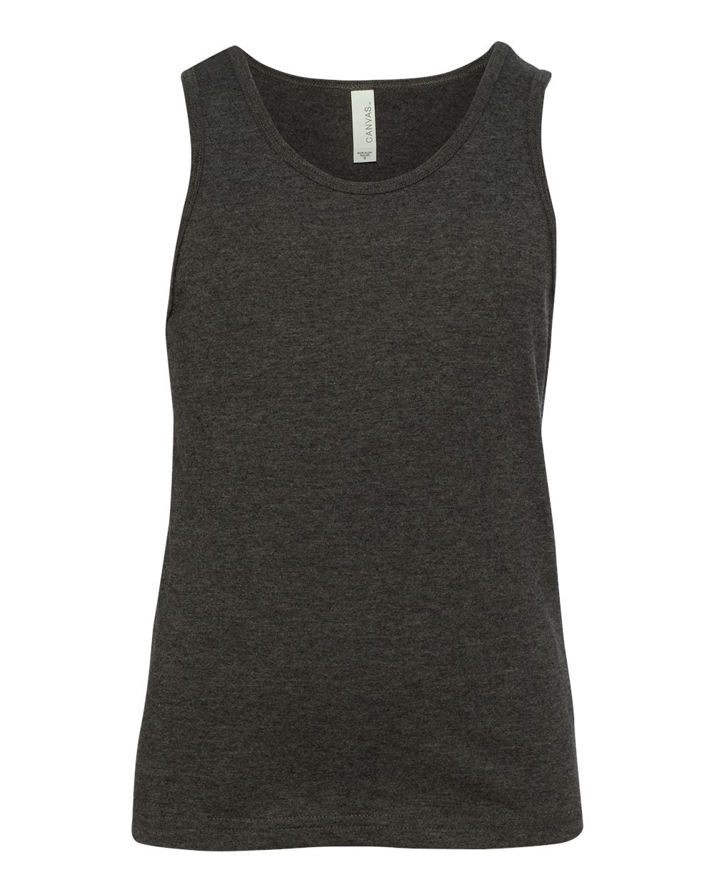Youth Heather CVC Tank | 3480YCVC