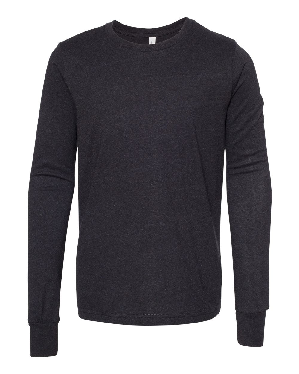 Youth Heather CVC Long Sleeve Tee | 3501YCVC