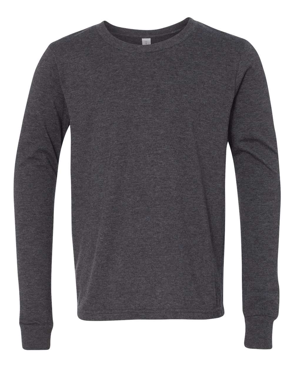 Youth Heather CVC Long Sleeve Tee | 3501YCVC