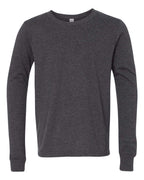 Youth Heather CVC Long Sleeve Tee | 3501YCVC