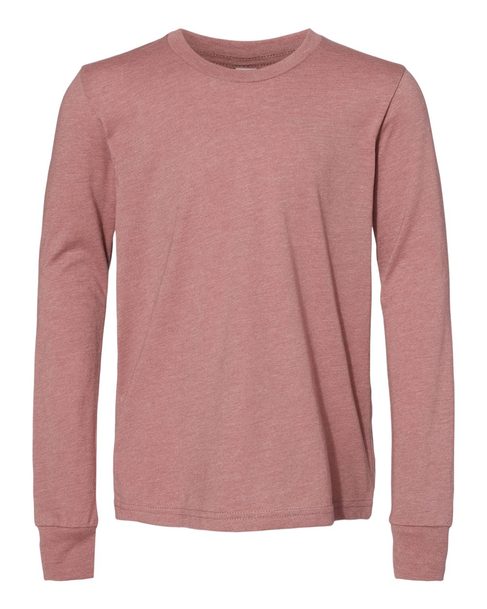 Youth Heather CVC Long Sleeve Tee | 3501YCVC