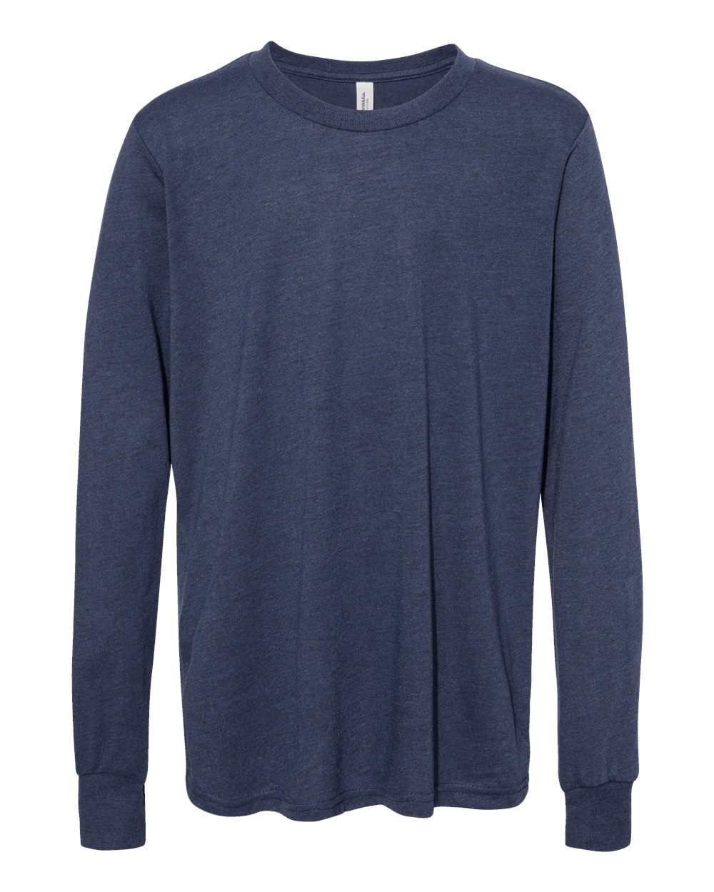 Youth Heather CVC Long Sleeve Tee | 3501YCVC