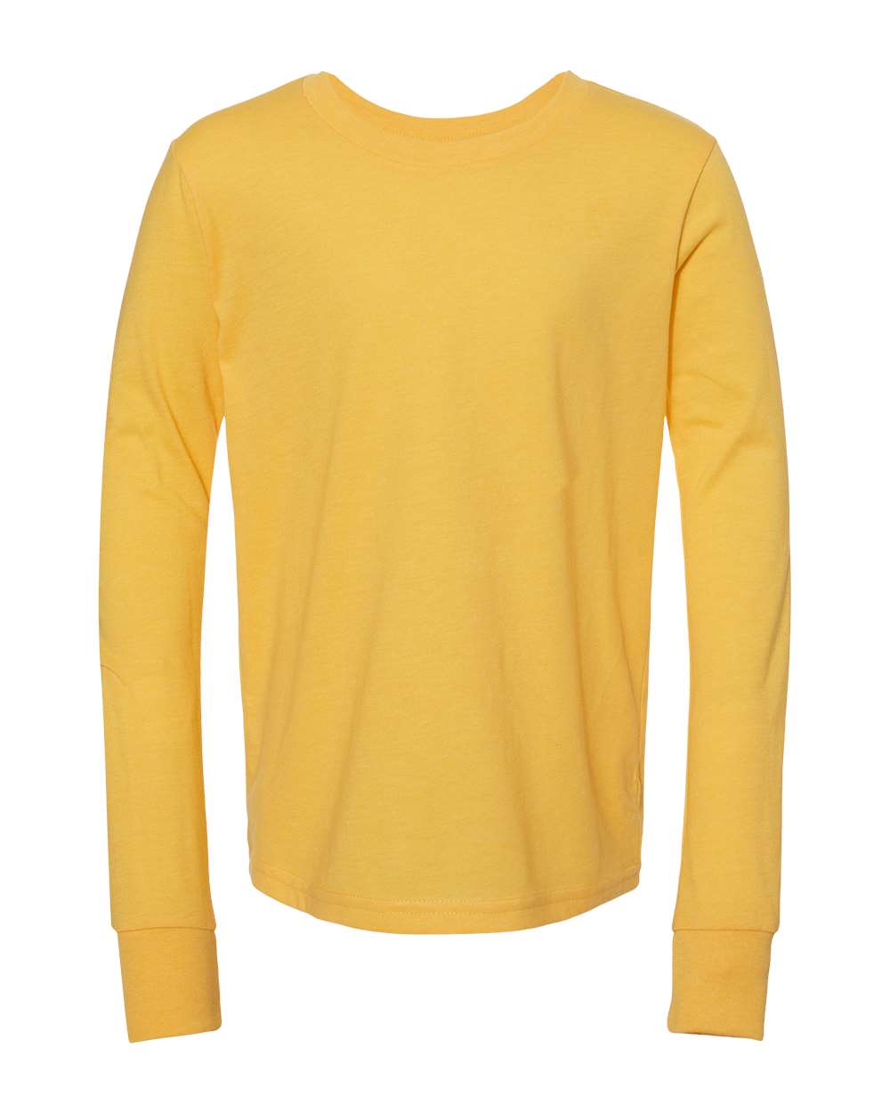 Youth Heather CVC Long Sleeve Tee | 3501YCVC