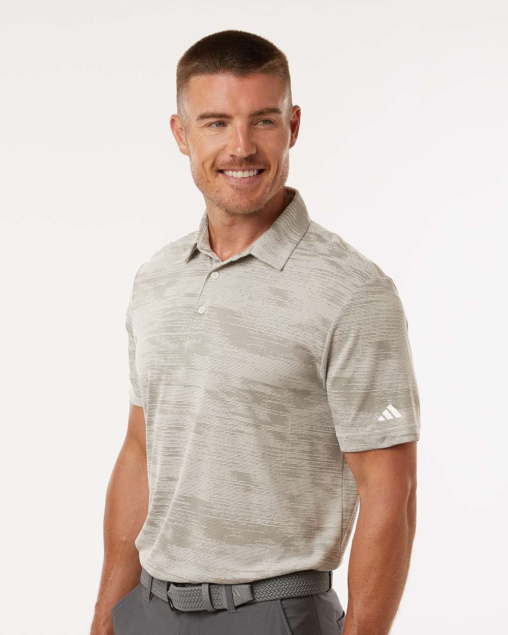 Men's Ultimate365 Textured Stripe Polo | A2005
