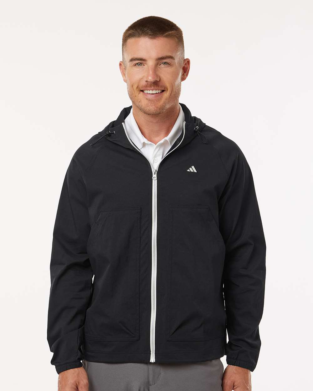 Men's Go-To Utility Durable Water-Repellent Full-Zip Jacket | A2007