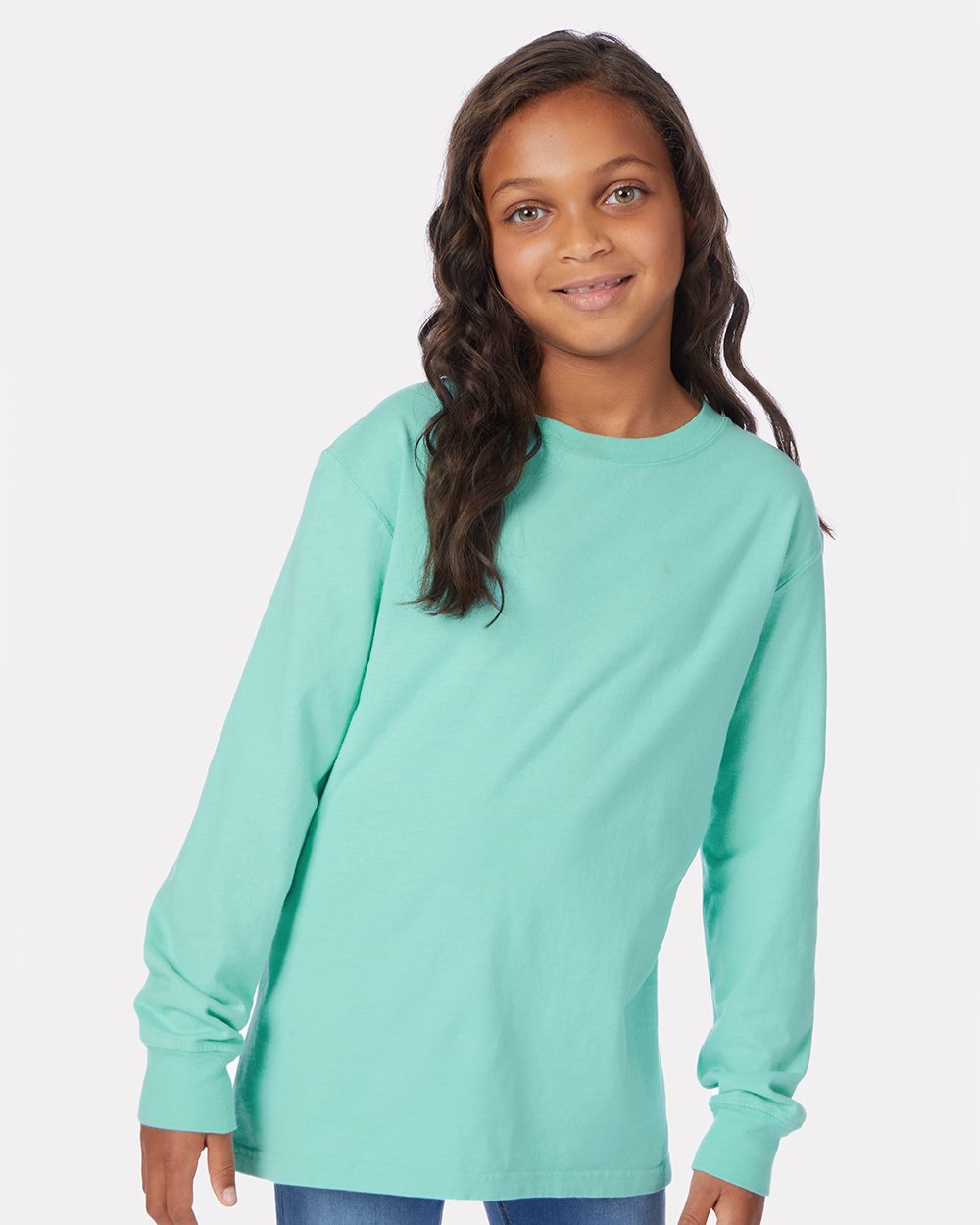 Youth Garment-Dyed Long Sleeve T-Shirt | GDH275