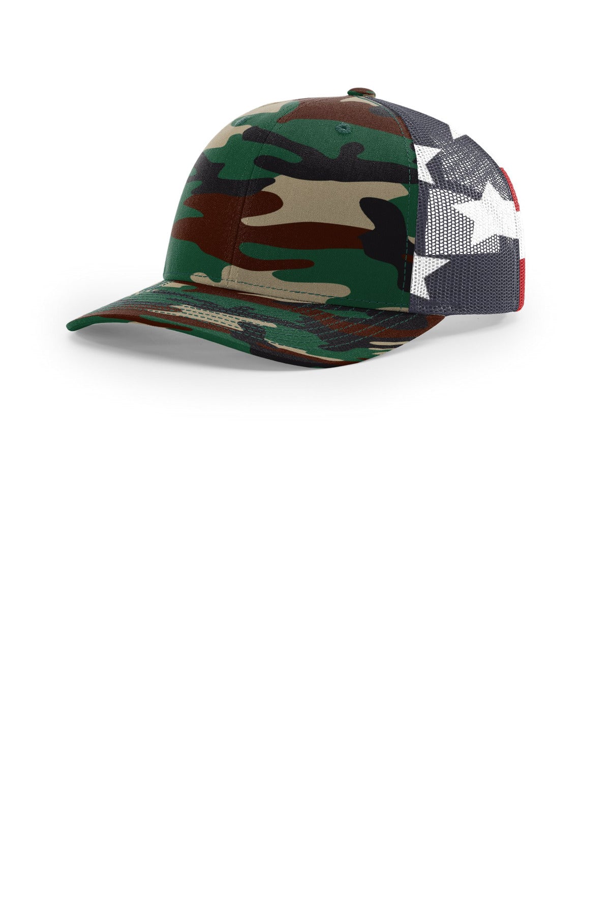 Richardson 112PM Printed Mesh Trucker