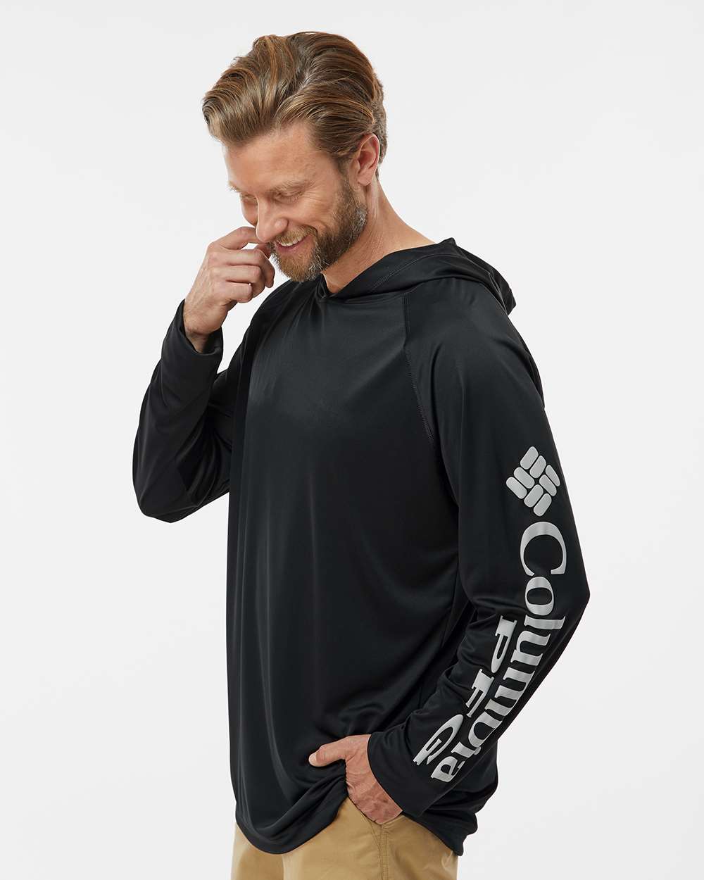 Men's PFG Terminal Tackle™ Hooded Long Sleeve T-Shirt | 212482