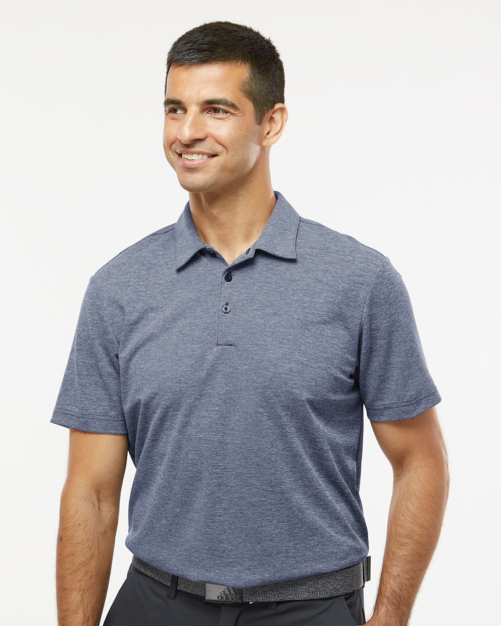 Men's Heathered Polo | A582