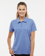 Women's Heathered Polo | A583