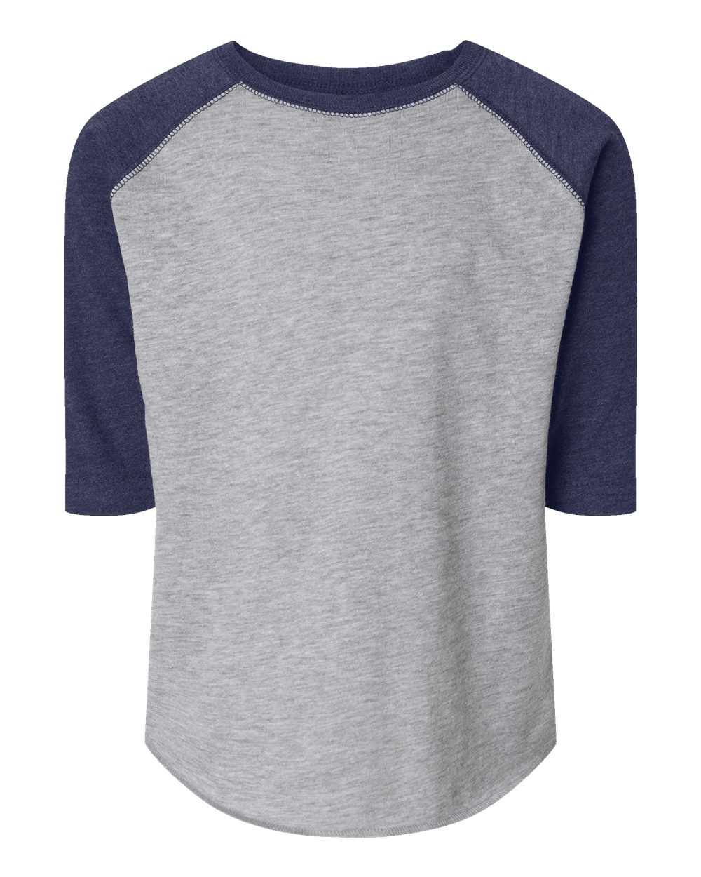 Toddler Baseball Fine Jersey Three-Quarter Sleeve Tee | 3330