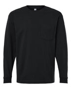 Unisex Super Heavyweight Long Sleeve Pocket Tee | 9410