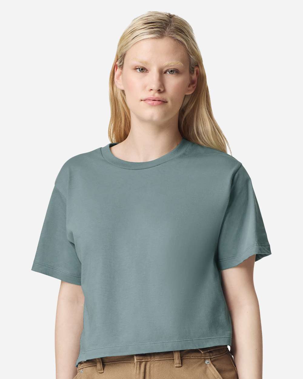Women's Fine Jersey Boxy Tee | 102