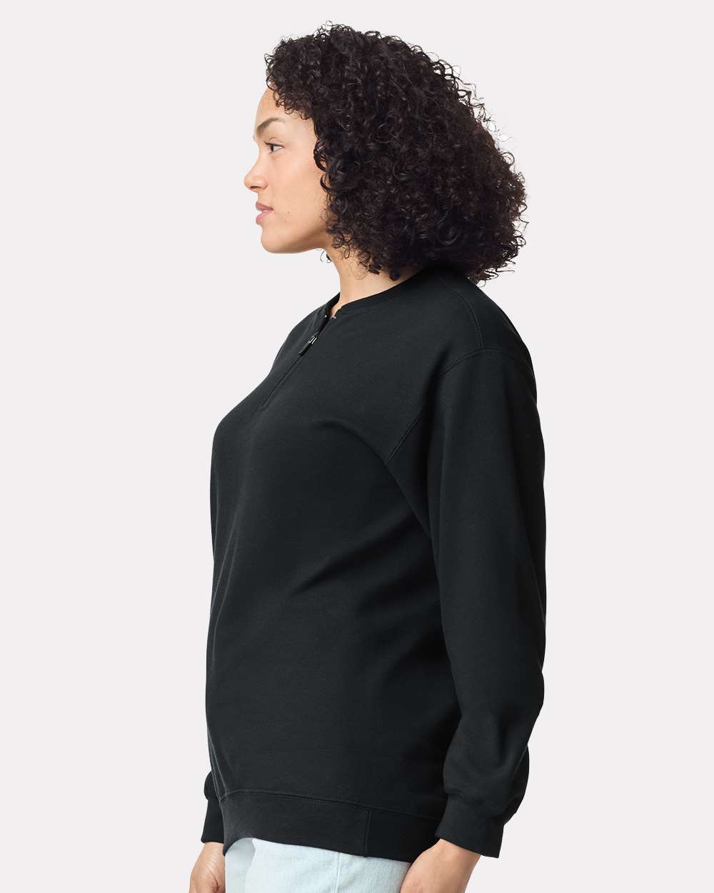 Unisex Softstyle® Midweight 1/4 Zip Sweatshirt | SF008