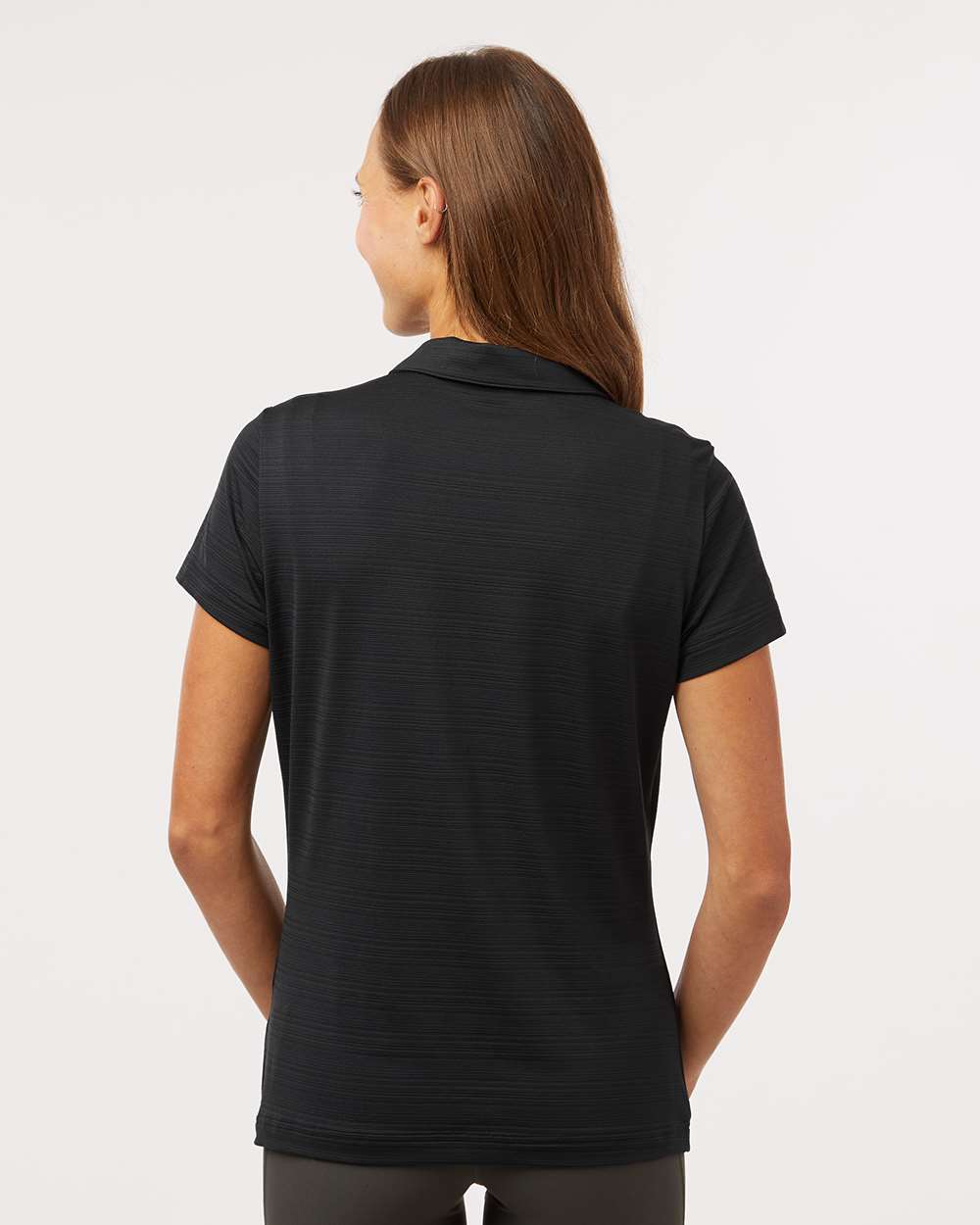Women's Textured Stripe Polo | A707