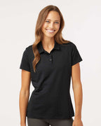 Women's Textured Stripe Polo | A707