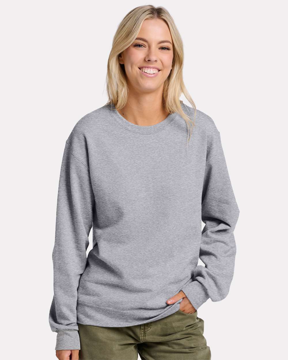 Unisex Ultimate CVC Crewneck Sweatshirt | IC48MR