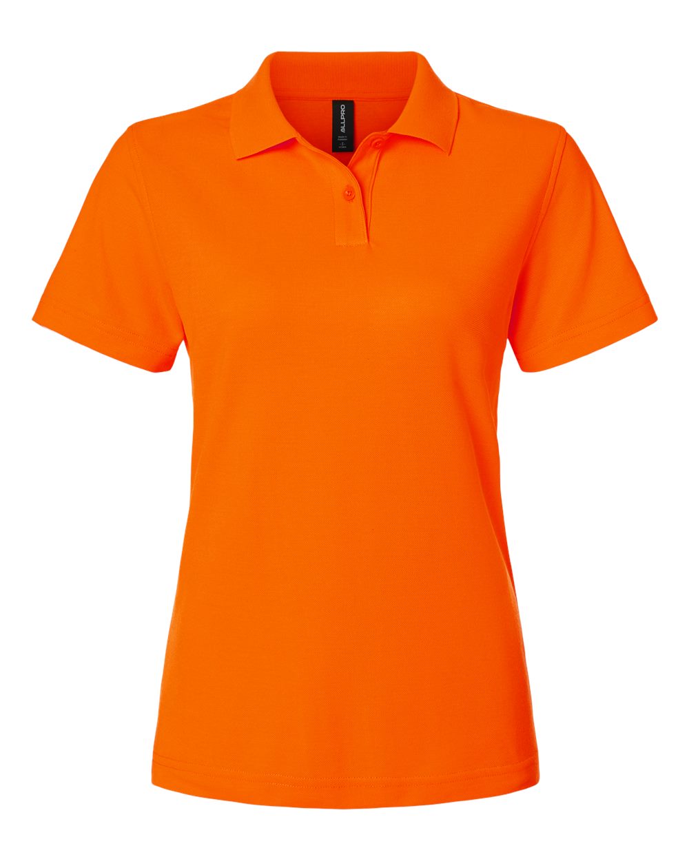 AllPro 62800L Women's Pique Polo - Deep Orange