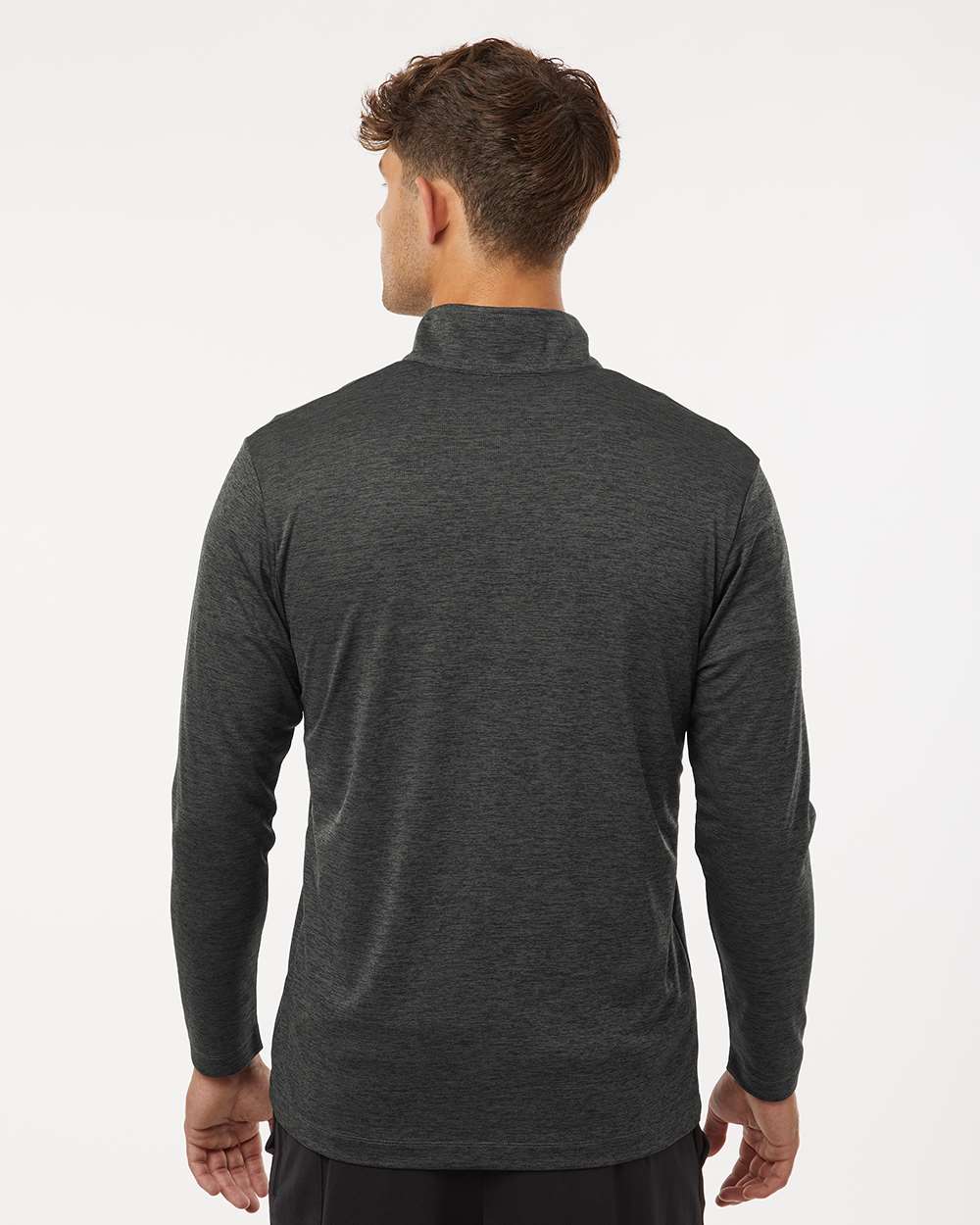 Men's Pro-Lock Performance Mélange Quarter-Zip Pullover | 4HM700