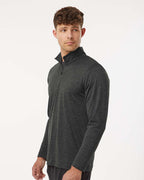 Men's Pro-Lock Performance Mélange Quarter-Zip Pullover | 4HM700
