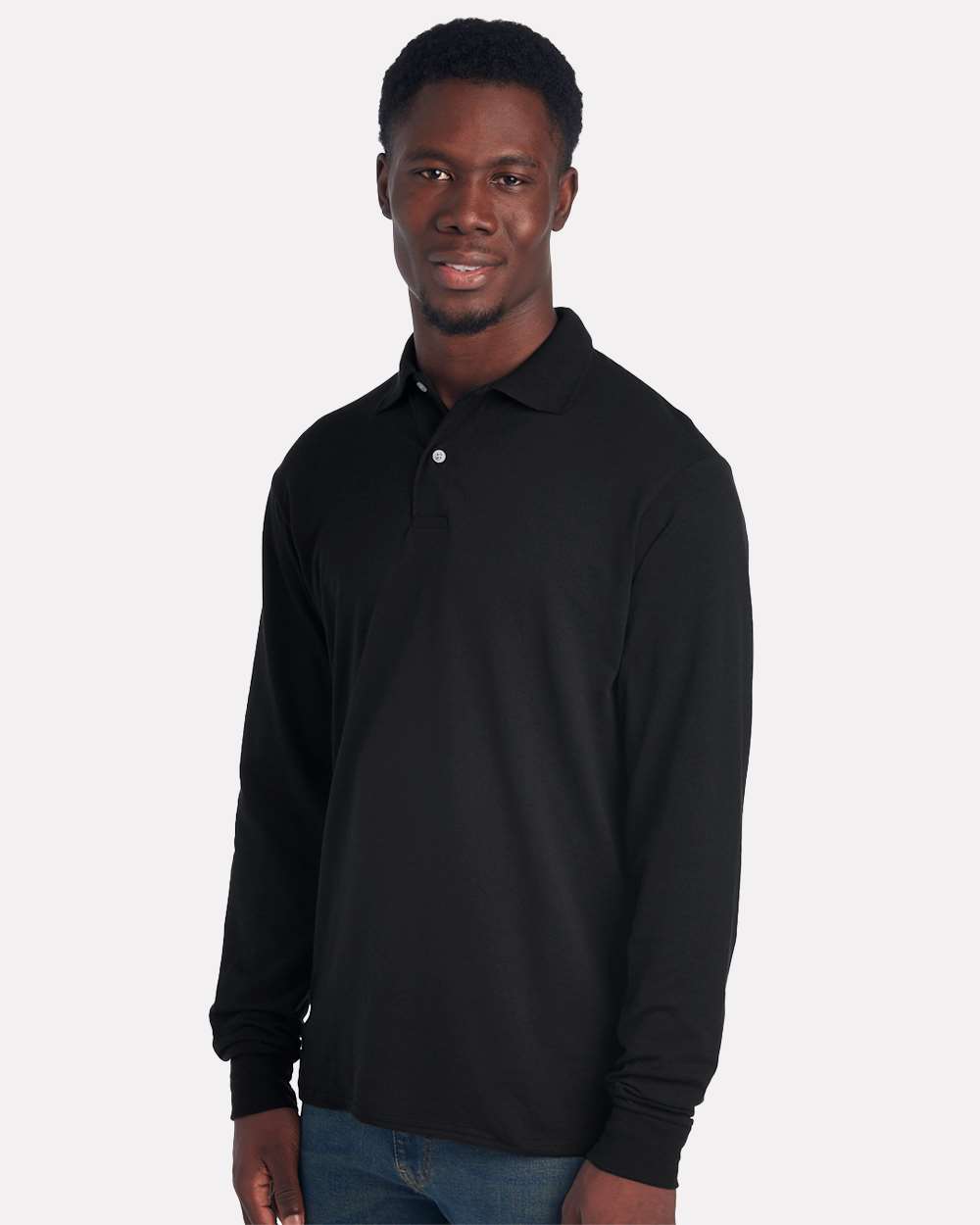 Men's Dri-Power® Long Sleeve Polo | 437LR