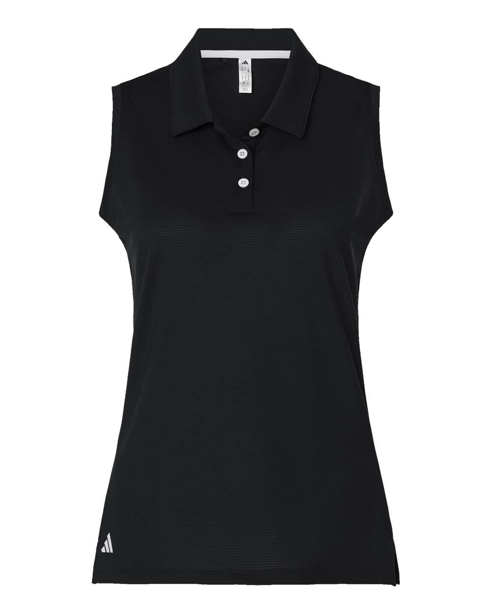 Women's Ottoman Sleeveless Polo | A1005