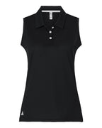 Women's Ottoman Sleeveless Polo | A1005