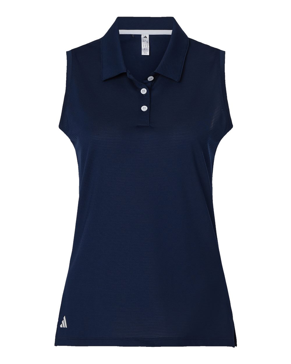 Women's Ottoman Sleeveless Polo | A1005