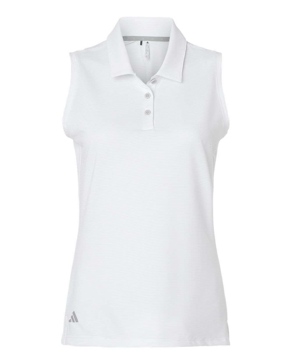 Women's Ottoman Sleeveless Polo | A1005