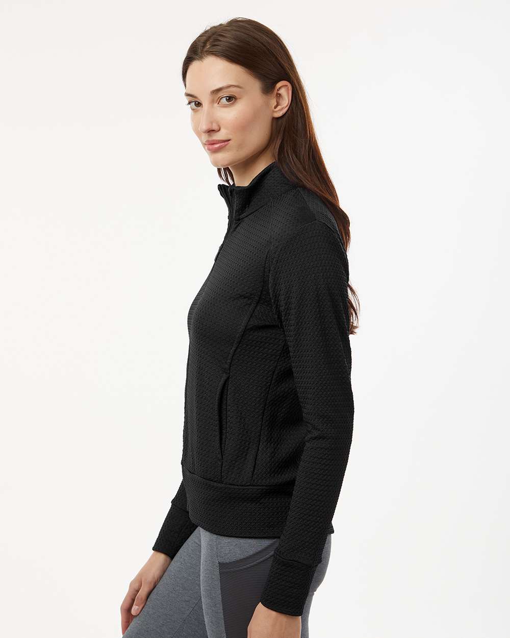 Women's Ultimate365 Textured Full-Zip Jacket | A1007
