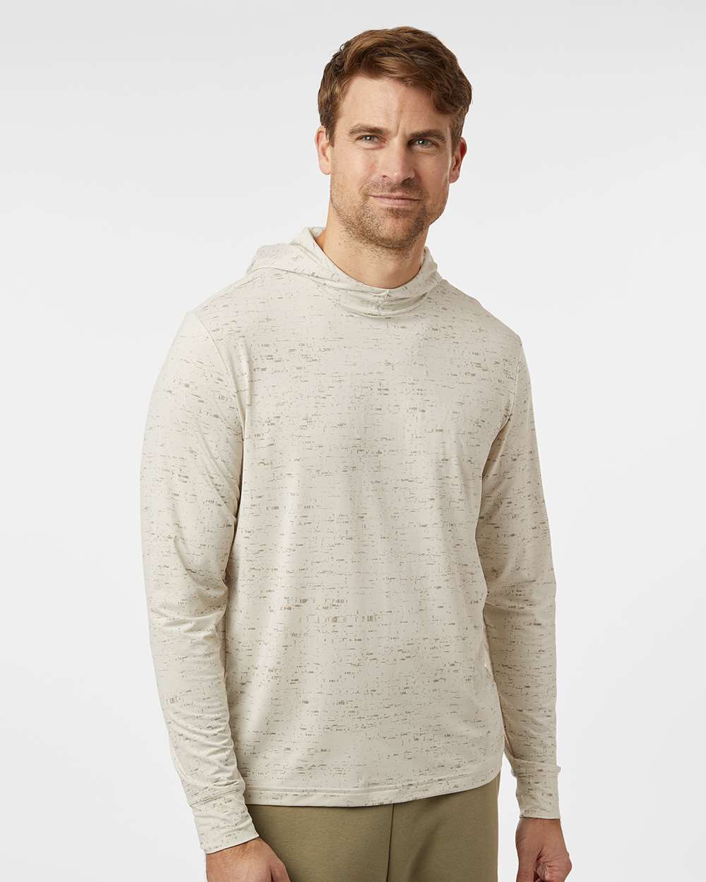 Men's Performance Hooded Long Sleeve T-Shirt | A2010