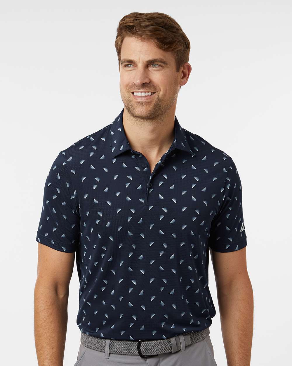 Men's Ultimate365 Mesh Print Polo | A2012