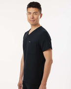 Camiseta de trabajo Holmes para hombre con cuello en V y 1 bolsillo | M10001