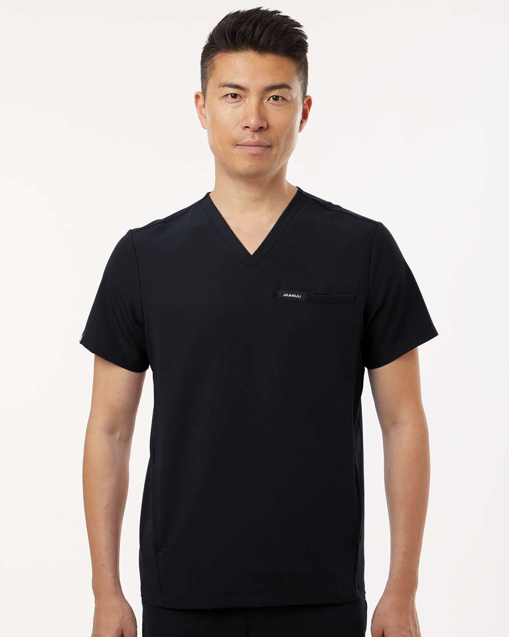 Camiseta de trabajo para hombre Platt con 3 bolsillos y cuello en V | M10002