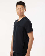Camiseta de trabajo para hombre Platt con 3 bolsillos y cuello en V | M10002