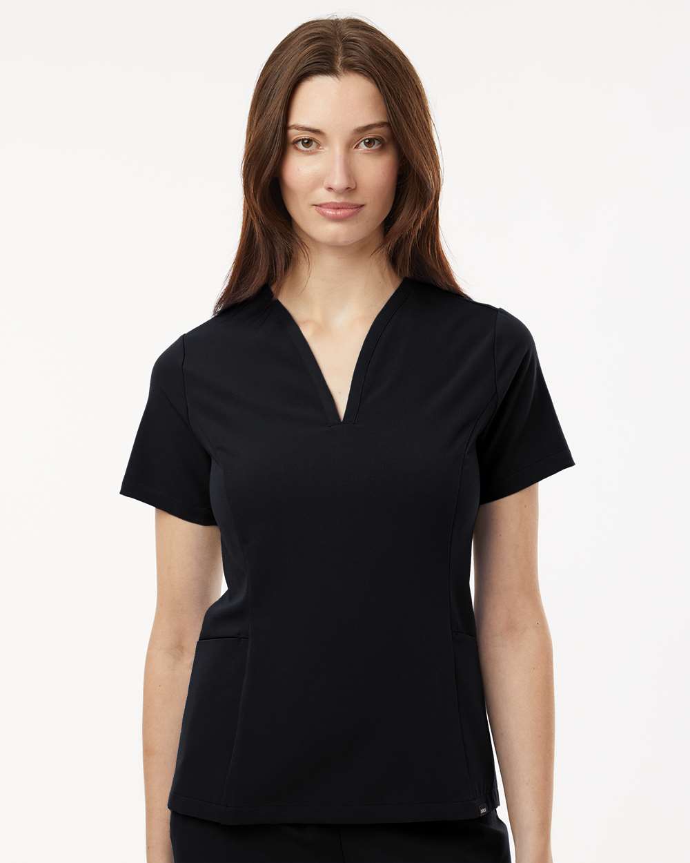 Blusa de Scrub para Mujer Calix Fit & Flare con Cuello en V | W10003